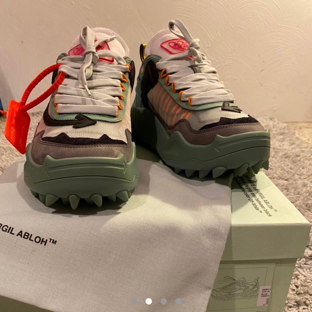 Off-White Odsy 1000 Light Blue Size 44